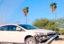 Accidente vial deja daños materiales en El Olmo