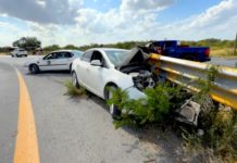 Accidente vial en la Ribereña deja daños materiales