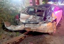 Accidentes dejan daños materiales y caos vehicular