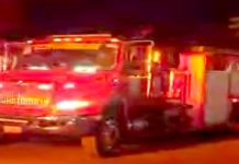 Bomberos sofocan incendio en predio baldío en Las Palmas