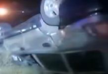 Choque deja personas lesionadas y daños en libramiento a Monterrey