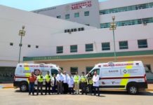 Entregaron ambulancia al CRUM de la zona sur de Tamaulipas