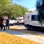 Hallan cadáver en una plaza pública estaba sentado (3)