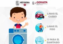 Invita COMAPA a reutilizar el agua de la lavadora en tareas domésticas