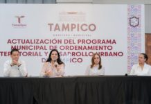 Encabeza Mónica Villarreal Jornada de Planeación para la actualización del Programa Municipal de Ordenamiento Territorial y Desarrollo Urbano de Tampico