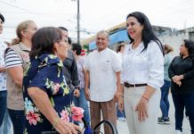 Arranca Mónica Villarreal el programa de obra pública municipal con la entrega de la primera de 30 obras