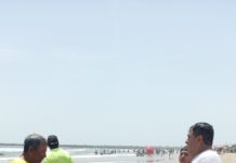 Protección Civil atiende rescate acuático y localiza a adulta mayor extraviada en Playa Miramar