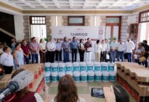 Reitera Mónica Villarreal Anaya compromiso con la educación mediante entrega de apoyos a escuelas