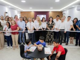 Entrega Mónica Villarreal Rehabilitación de Biblioteca “Elena Maldonado Robles” en Delegación Zona Norte