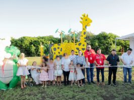 En Sinergia con OXXO, Mónica Villarreal Anaya fortalece espacios de recreación infantil