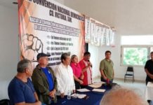 Maestros participan en la Convención Nacional Democrática para la Democratización del SNTE