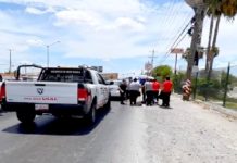 Mujer es atropellada en el boulevard Hidalgo por unidad