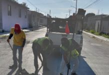 Trabajó COMAPA en limpieza de pozos de visita en diferentes sectores de la ciudad