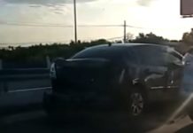 Accidente en libramiento Monterrey deja daños y caos vial