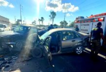Accidente vial deja lesionados, daños materiales y caos