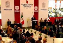 Alcalde Carlos Peña Ortiz, rindió su informe de gobierno a ciudadanos