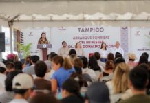 Arranca Mónica Villarreal programa “Sonrisas del Bienestar” en la colonia Luis Donaldo Colosio