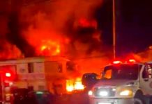 Voraz incendio deja cuantiosos daños en Yonke