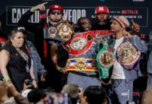 “Podríamos detenerlo”: El equipo de Terence Crawford habla sobre una revancha contra Canelo Álvarez