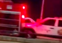 Accidente vial deja lesionados y daños en oscura carretera