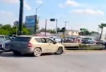 Accidente vial deja lesionados y daños materiales en el Colosio
