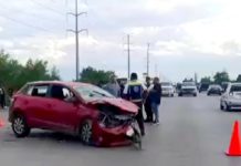 Chocan unidades en carretera a San Fernando dejaron daños materiales