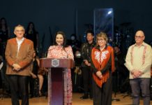 Mónica Villarreal destaca el compromiso de Tampico con el arte y la cultura durante inauguración del Festival Internacional en la Costa del Seno Mexicano