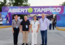 Mónica Villarreal Anaya inaugura el Abierto Tampico 2025