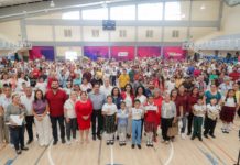 Mónica Villarreal Anaya reafirma su compromiso con la educación mediante becas escolares