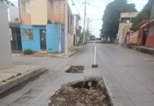 Inician trabajos de bacheo con concreto hidráulico en principales avenidas de Madero.