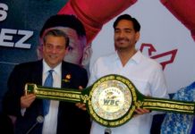 Todo listo para la presentación de gran cartelera por el Campeonato de Boxeo y la pelea por el Cinturon Reynosa