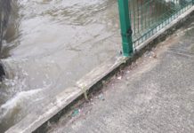 Refuerzan limpieza de canales y drenes en Tampico para evitar inundaciones