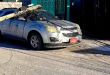 Accidente deja cuantiosos daños materiales en apartado sector de la ciudad