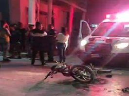 Accidente deja un lesionado, daños materiales y caos vehicular