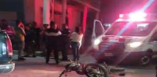 Accidente deja un lesionado, daños materiales y caos vehicular