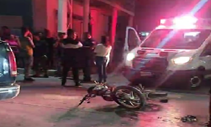 Accidente deja un lesionado, daños materiales y caos vehicular (1)