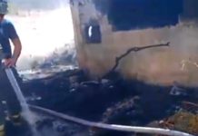 Bomberos sofocan incendio en predio abandonado dejando daños materiales