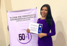 La activista social Mai Treviño se suma a 50+1