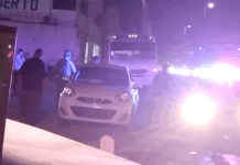 Choca pecera y unidad en carretera Río Bravo-Reynosa dejando daños