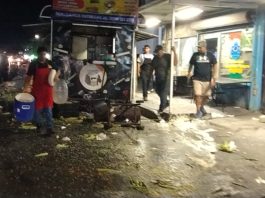 Cuantiosos daños dejo accidente vial en el Fraccionamiento Reynosa