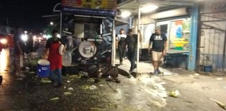 Cuantiosos daños dejo accidente vial en el Fraccionamiento Reynosa