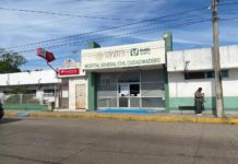 Trabajadores del Hospital Civil de Madero levantan protesta