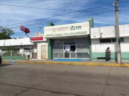 Trabajadores del Hospital Civil de Madero levantan protesta