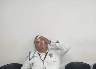 Joven en presunto estado de ebriedad agrede a agente de Tránsito en Madero y le causa lesión