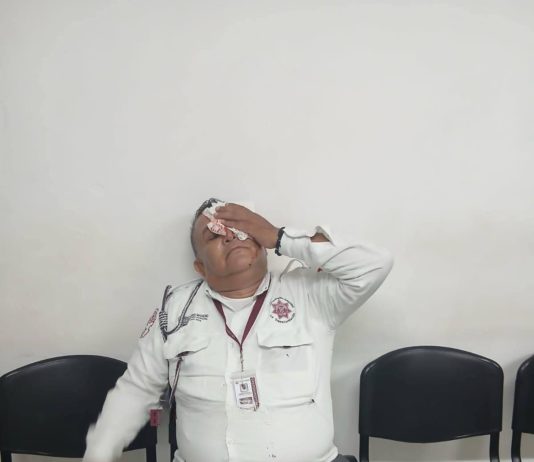 Joven en presunto estado de ebriedad agrede a agente de Tránsito en Madero y le causa lesión