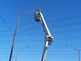 Rehabiltó Gobierno de Reynosa alumbrado de la avenida México
