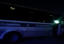 Choca pecera contra unidad particular en tétrico y oscuro sector popular