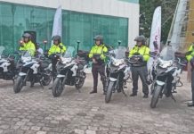 Entrega en Madero de 10 motocicletas patrulla para reforzar labores de seguridad vial
