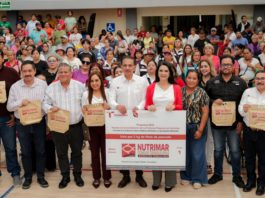 Mónica Villarreal fortalece la seguridad alimentaria de mil familias tampiqueñas con el programa Nutrimar Común