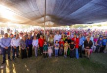 Festejó Carlos Peña Ortiz a más de 2,800 habitantes de la Juárez con alegre Posada
